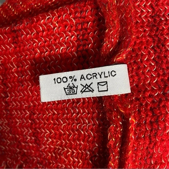 RIAH FASHION shawl poncho cardigan women’s one size fits all with fringe trim - Picture 4 of 8